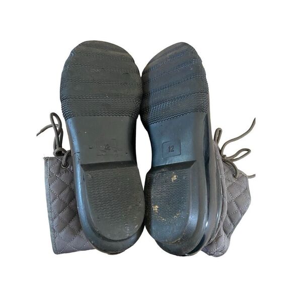 Womens Quilted Winter Boots Sz 12 Outdoors Snow Hunting Casual Everyday - Picture 7 of 9